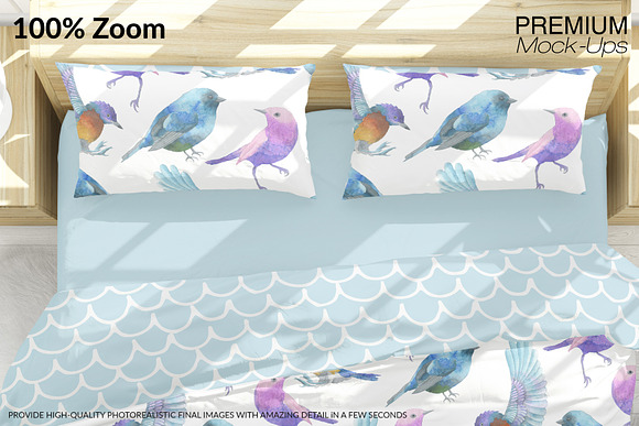 Bedding Mockup Set in Product Mockups - product preview 12