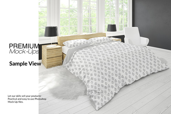 Bedding Mockup Set in Product Mockups - product preview 13