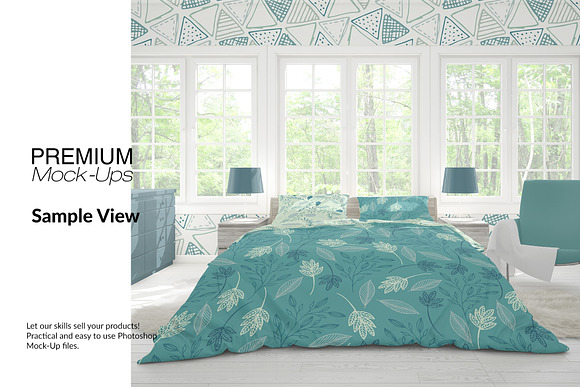 Bedding Mockup Set in Product Mockups - product preview 16