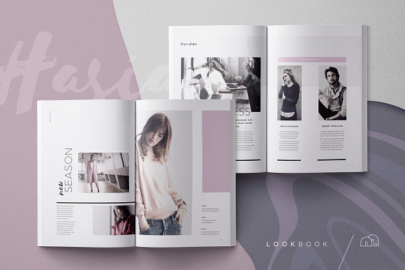 Hasia - Lookbook in Brochure Templates - product preview 3