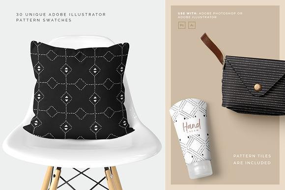Dotted Vector Patterns & Tiles in Patterns - product preview 2
