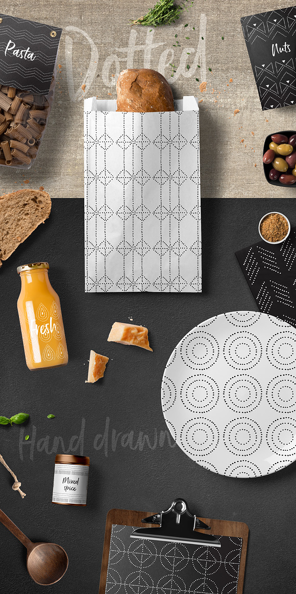 Dotted Vector Patterns & Tiles in Patterns - product preview 5