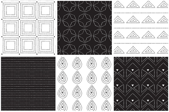 Dotted Vector Patterns & Tiles in Patterns - product preview 12