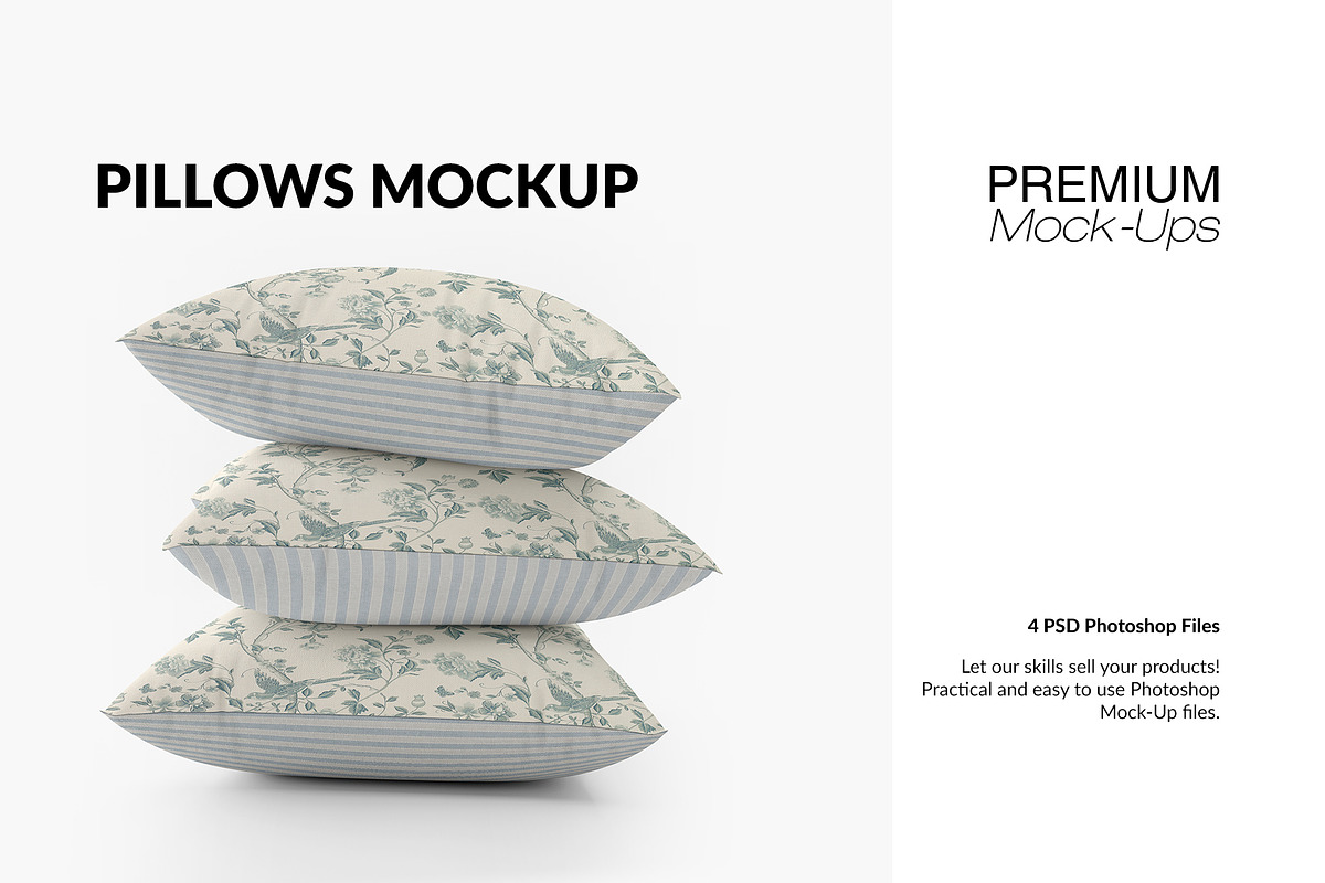 Pillows Set in Product Mockups - product preview 8