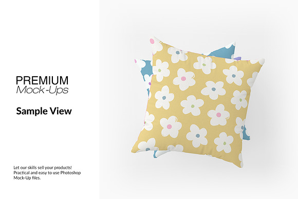 Pillows Set in Product Mockups - product preview 4