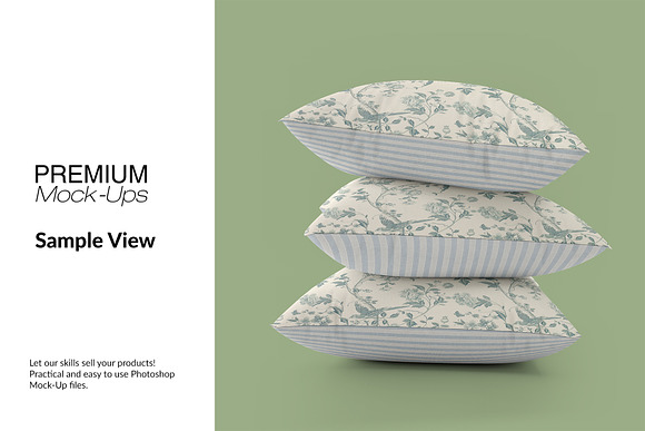 Pillows Set in Product Mockups - product preview 8