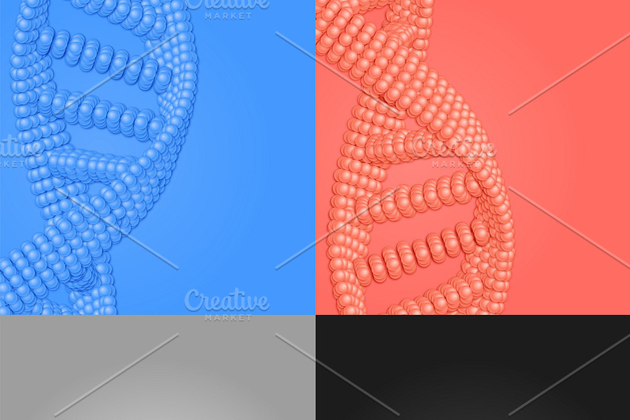 15 Abstract DNA Shapes in Objects - product preview 8