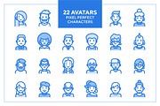 22 Avatar Icons
