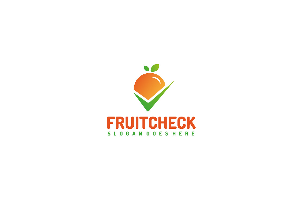 Fruit Check Logo in Logo Templates - product preview 8