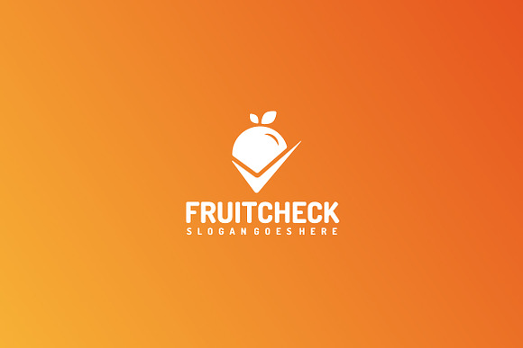 Fruit Check Logo in Logo Templates - product preview 1