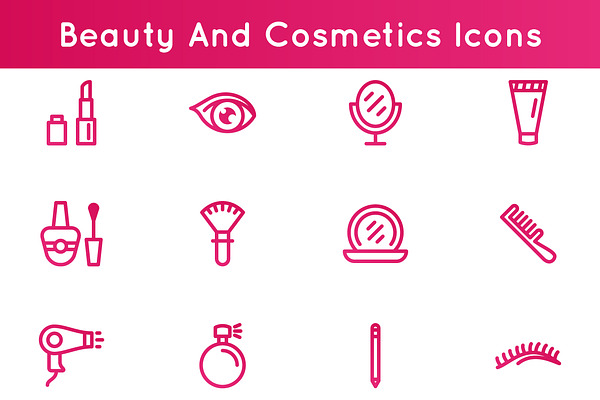 Makeup Icons