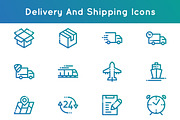 Delivery and Shipping Icons