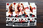 Chicks Party Flyer