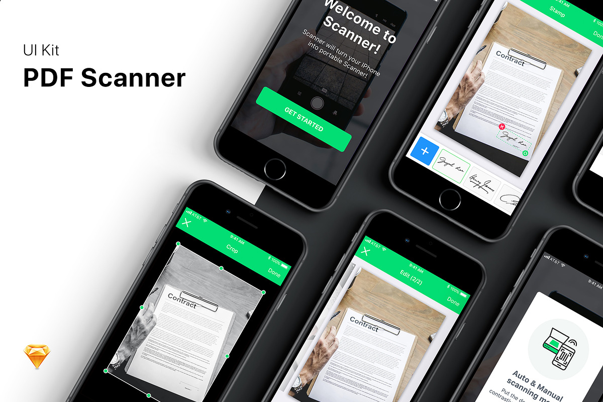 PDF Scanner UI Kit in App Templates - product preview 8