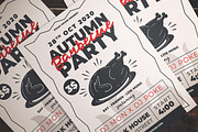 Autumn BBQ Party Flyer