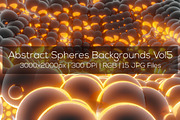 Abstract Spheres Backgrounds Vol5