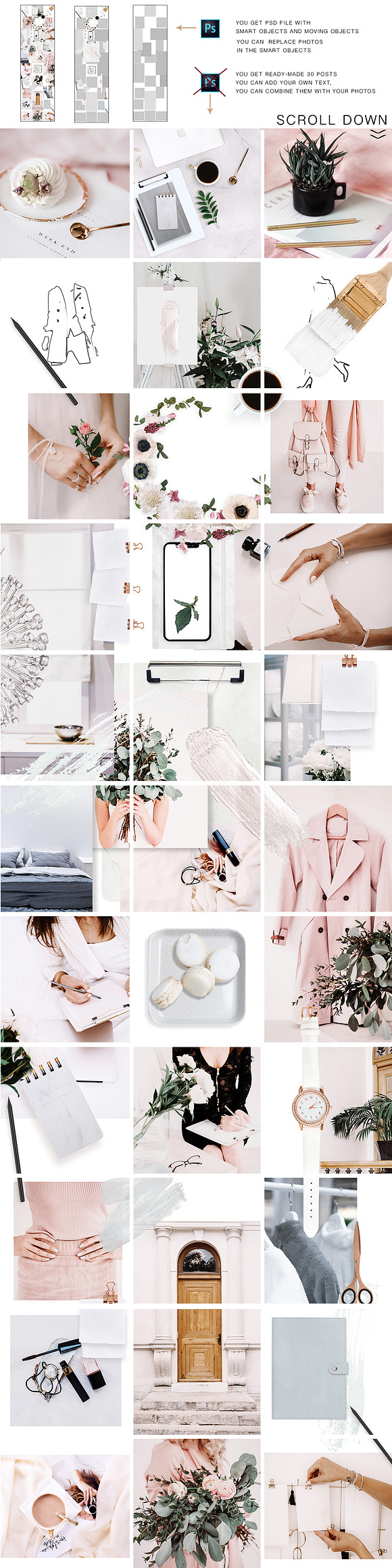 PHOTOS & PUZZLE. SEPTEMBER. in Instagram Templates - product preview 4