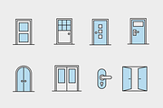 15 Door Icons