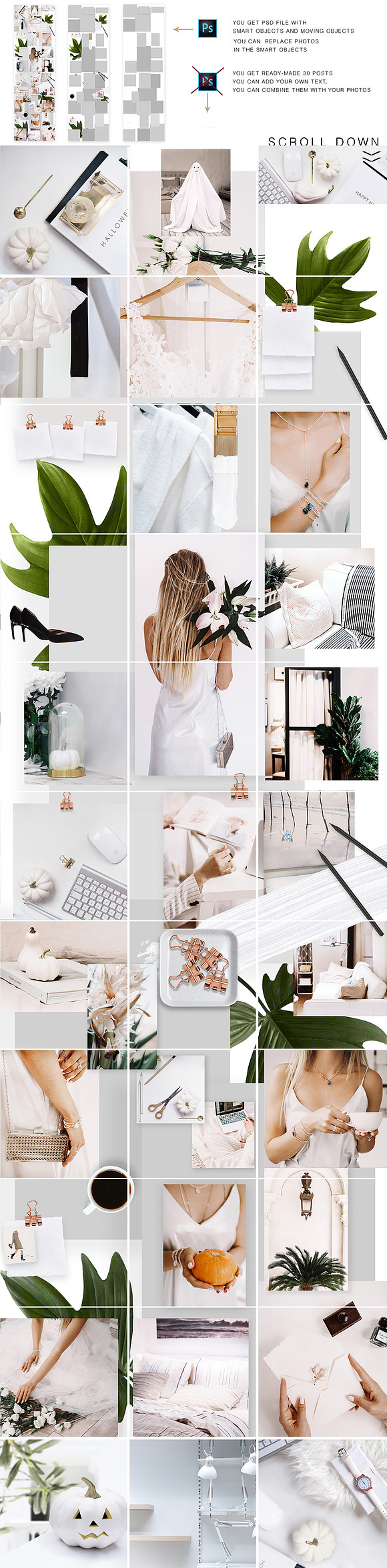 PHOTOS & PUZZLE. OCTOBER. in Instagram Templates - product preview 4