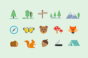 15 Forest Icons