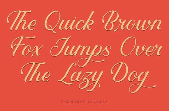 Salazar - Lettering Script in Lettering Fonts - product preview 2