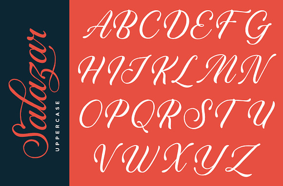 Salazar - Lettering Script in Lettering Fonts - product preview 5