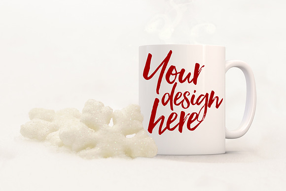 Winter mug bundle - 8 mockups in Product Mockups - product preview 2