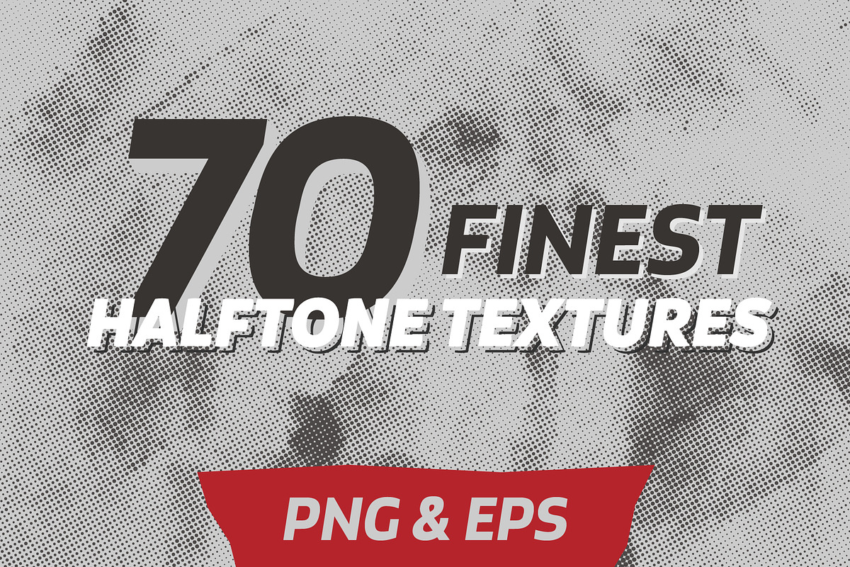 70 Halftone Textures Pack in Textures - product preview 8