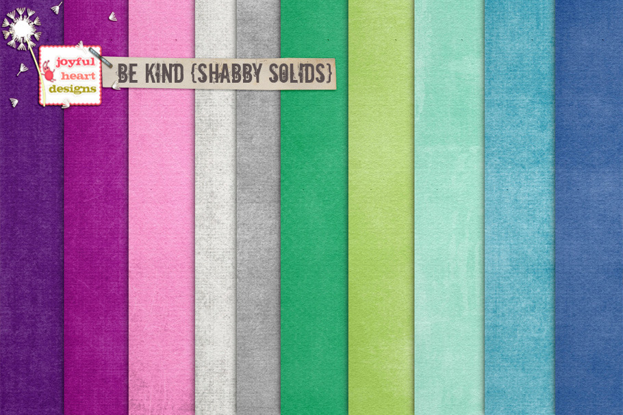 Be Kind {shabby solids}