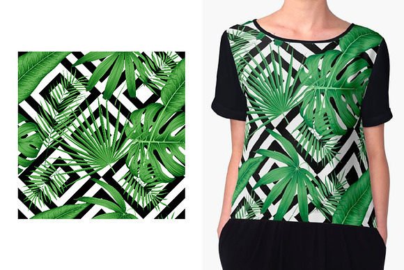 Detailed tropical leaves in Illustrations - product preview 3