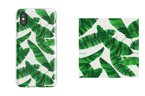 Detailed tropical leaves in Illustrations - product preview 6