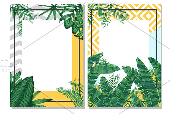 Detailed tropical leaves in Illustrations - product preview 7
