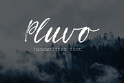 Pluvo Script | Brush Font