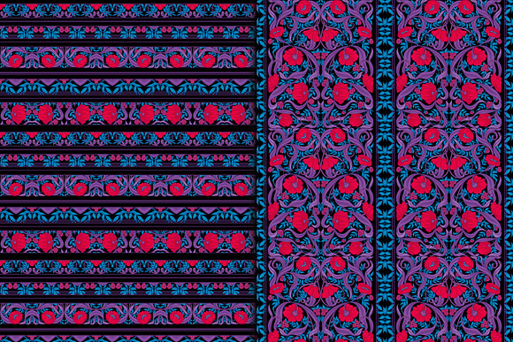 Floral pattern in Art Nouveau Style in Patterns - product preview 4