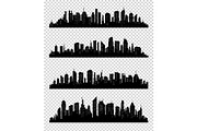 City silhouette collection
