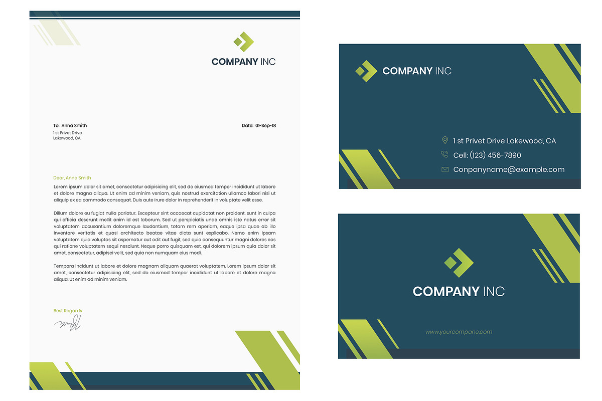 Corporate Identity Package in Stationery Templates - product preview 8