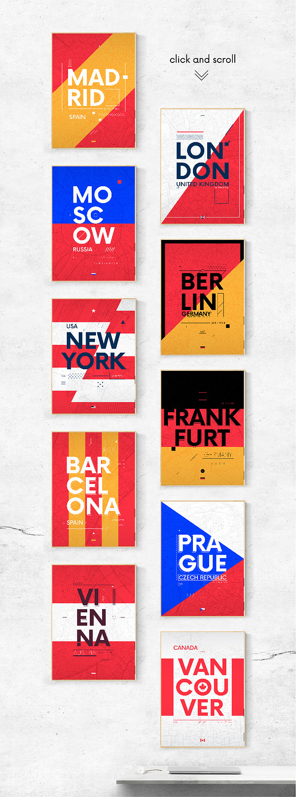 Poster | cities in Illustrations - product preview 1