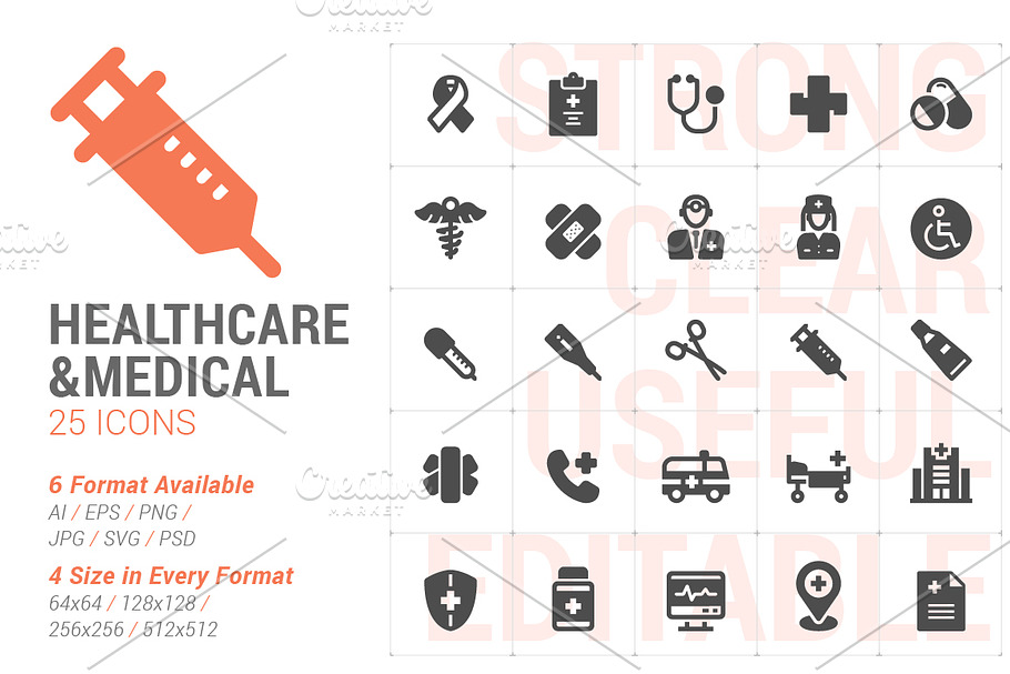 Healthcare & Medical Filled Icon in Medical Icons - product preview 8
