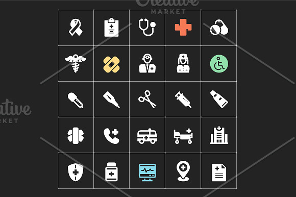 Healthcare & Medical Filled Icon in Medical Icons - product preview 2