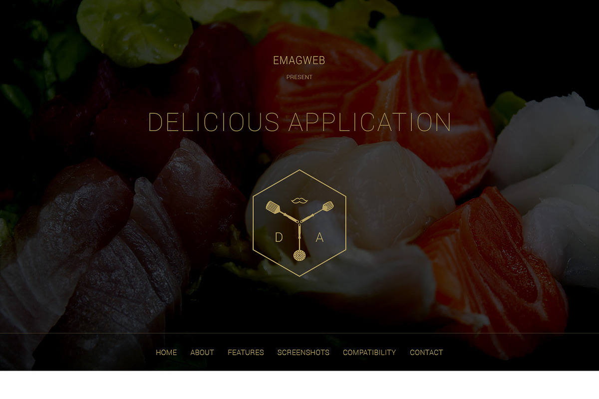 Delicious Application PSD Template in App Templates - product preview 8