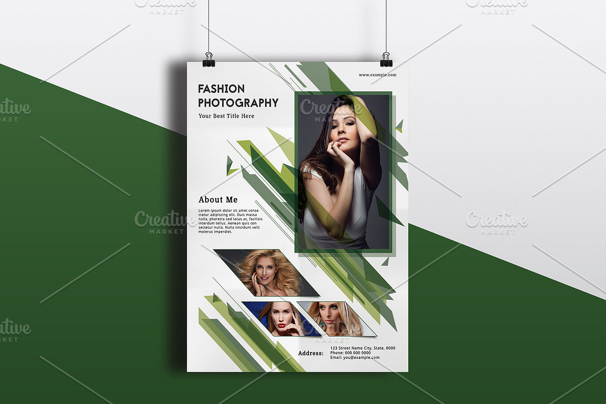 Photography Flyer V860 in Flyer Templates - product preview 8