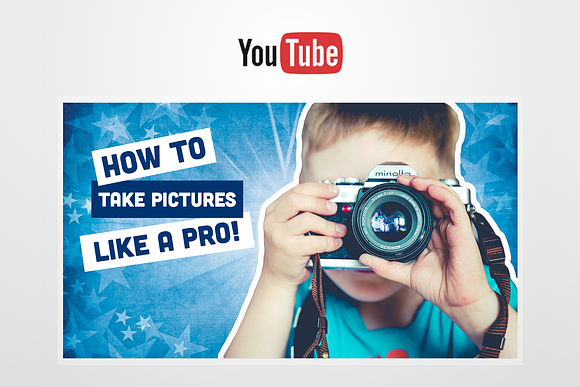 DIY YouTube Thumbnail Template in YouTube Templates - product preview 1