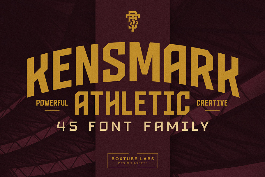 Kensmark in Display Fonts - product preview 8