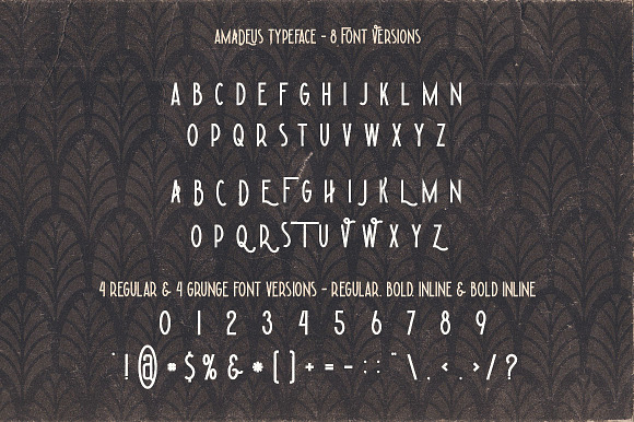 Amadeus - Display Font in Display Fonts - product preview 1