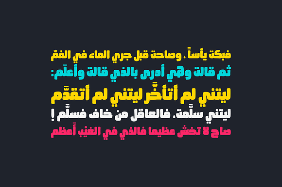 Ahaleel - Arabic Font in Display Fonts - product preview 3