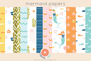 mermaid paper pack