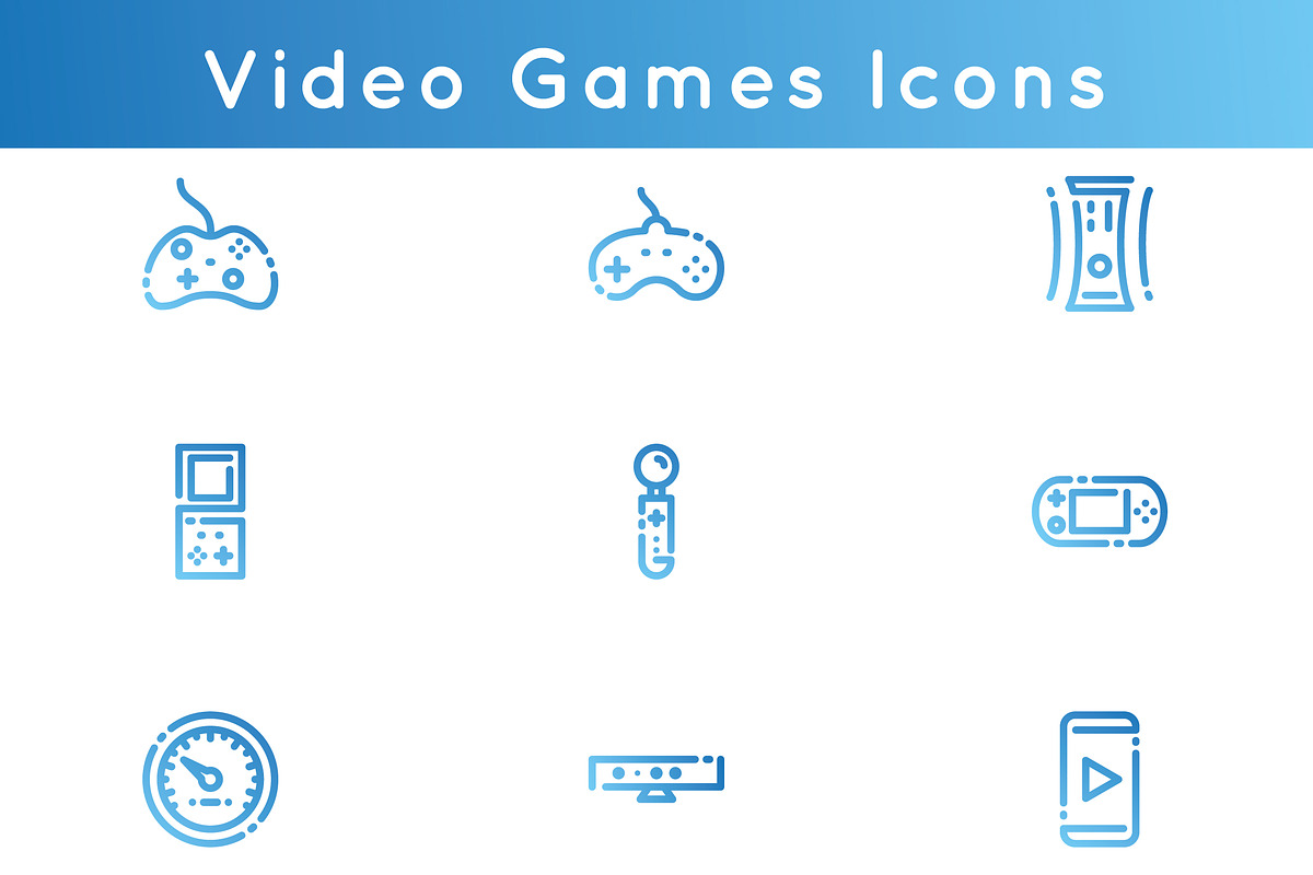 Video Games Icons in Icons - product preview 8