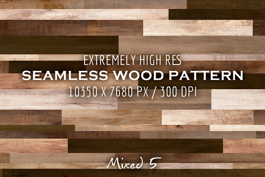 Extremely HR seamless wood pattern N