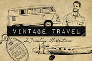 Vintage Travel Illustrations