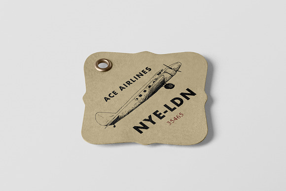 Vintage Travel Illustrations in Vintage Icons - product preview 9